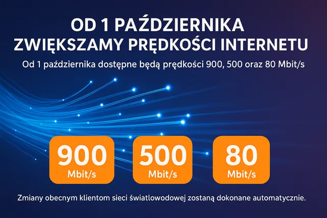 Zwiększamy prędkości Internetu